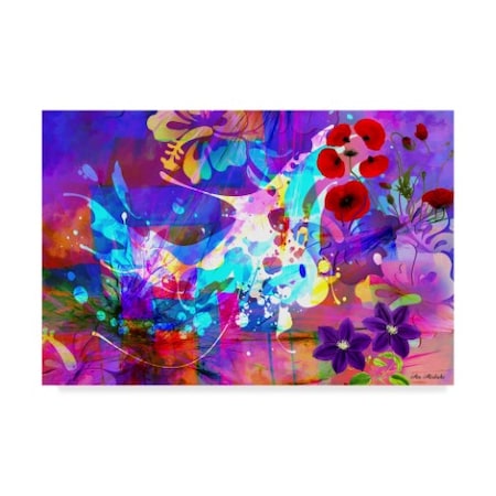 Ata Alishahi 'Color Explosion 8' Canvas Art,30x47